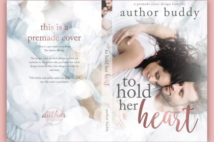To Hold Her Heart - Premade Contemporary Romance Book Cover from The Author Buddy