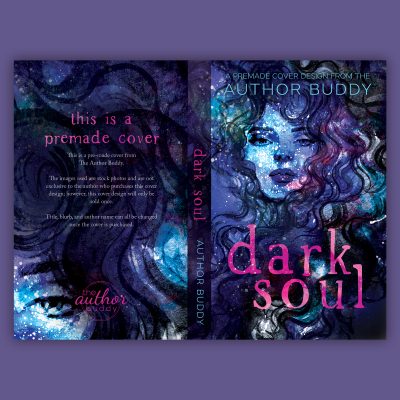 Dark Soul - Premade Illustrated Dark Romance Book Cover from The Author Buddy