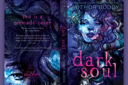 Dark Soul - Premade Illustrated Dark Romance Book Cover from The Author Buddy