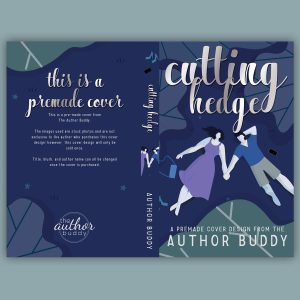 Cutting Hedge - Premade Illustrated Plus Size Contemporary Romance Romantic Comedy Book Cover from The Author Buddy