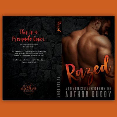 Razed - Premade Contemporary Steamy Dark Romance Book Cover from The Author Buddy