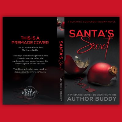 Santa's Secret - Premade Holiday Romantic Suspense Book Cover from The Author Buddy