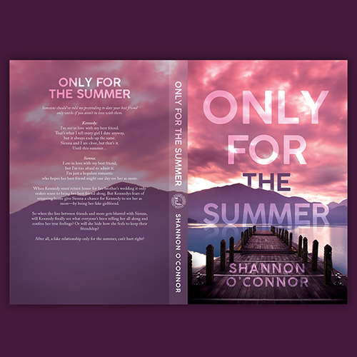 Hardback Cover - Only For The Summer by Shannon O'Connor - Premade Discreet Romance Book Cover from The Author Buddy