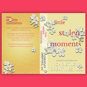 Little Stolen Moments - Premade Contemporary Romance Book Cover from Christley Creatives