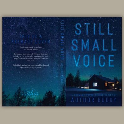 Still Small Voice - Premade Typography Fiction Book Cover from The Author Buddy