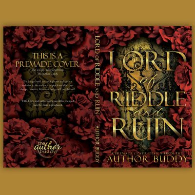Lord of Riddle and Ruin - Premade Discreet Book Cover from The Author Buddy