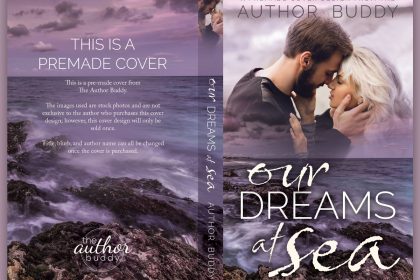 Our Dreams at Sea - Premade Small Town Contemporary Romance Book Cover from The Author Buddy
