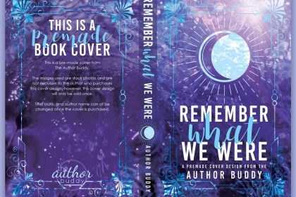 Remember What Were - Premade Discreet Book Cover from The Author Buddy