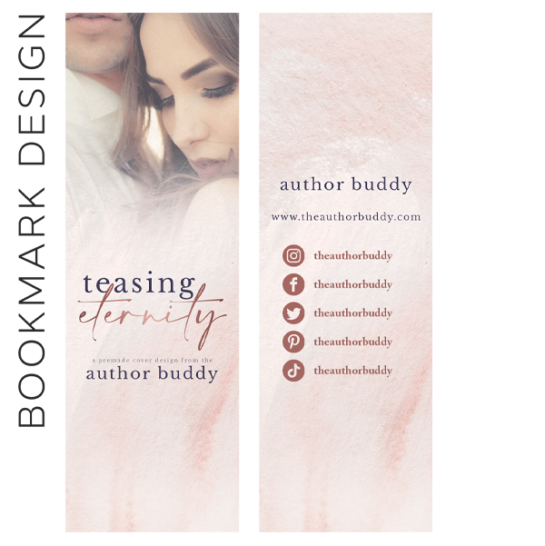 Bookmark Design for Authors - Add-On Services from The Author Buddy