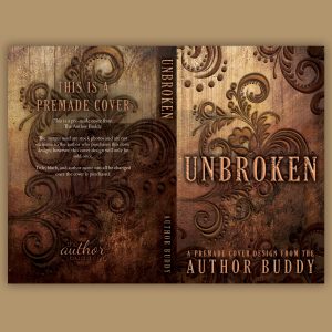 Unbroken - Premade Discreet Dark Western Romance Book Cover from The Author Buddy