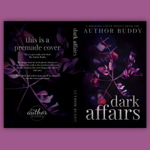 Dark Affairs - Premade Discreet Dark Romance Book Cover from The Author Buddy