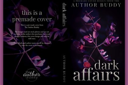 Dark Affairs - Premade Discreet Dark Romance Book Cover from The Author Buddy