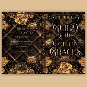 Guild of the Golden Graces - Premade Discreet Dark Romance Book Cover from The Author Buddy