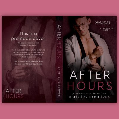 After Hours - Premade Contemporary Steamy Romance Boxing Book Cover from Christley Creatives