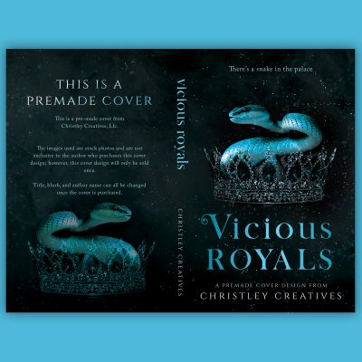 Vicious Royals - Premade Dark Discreet Romance Boxing Book Cover from Christley Creatives