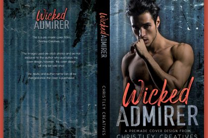 Wicked Admirer - Premade Contemporary Dark Romance Boxing Book Cover from Christley Creatives
