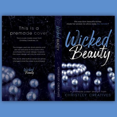 Wicked Beauty - Premade Dark Discreet Romance Boxing Book Cover from Christley Creatives
