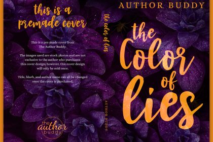 The Color of Lies - Premade Discreet Dark Romance Book Cover from The Author Buddy