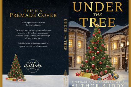 Under the Tree - Premade Discreet Object Christmas Romance Book Cover from The Author Buddy