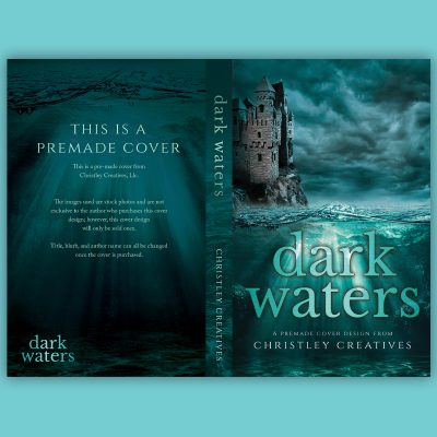 Dark Waters - Premade Dark Romance Book Cover from Christley Creatives