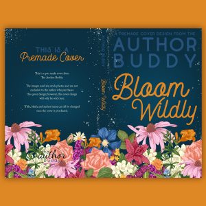Bloom Wildly - Premade Discreet Contemporary Romance Book Cover from The Author Buddy