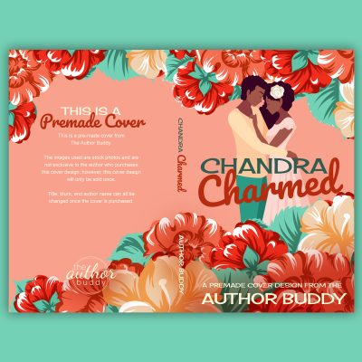 Candra Charmed - Premade Illustrated Contemporary Romance Romantic Comedy Book Cover from The Author Buddy