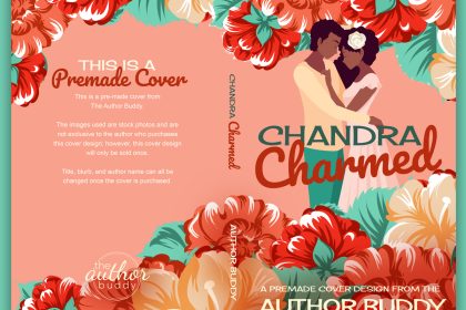 Candra Charmed - Premade Illustrated Contemporary Romance Romantic Comedy Book Cover from The Author Buddy