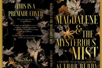 Magdalene and the Mysterious Mist - Premade Discreet Dark Romance Book Cover from The Author Buddy