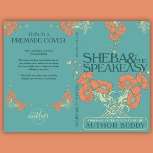 Sheba and the Speakeasy - Premade Discreet Art Nouveau 1920s Romance Book Cover from The Author Buddy