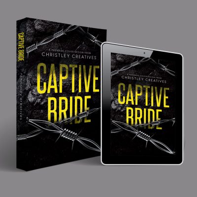 Captive Bride - Premade Dark Romantic Suspense Book Cover from Christley Creatives