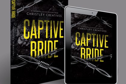 Captive Bride - Premade Dark Romantic Suspense Book Cover from Christley Creatives