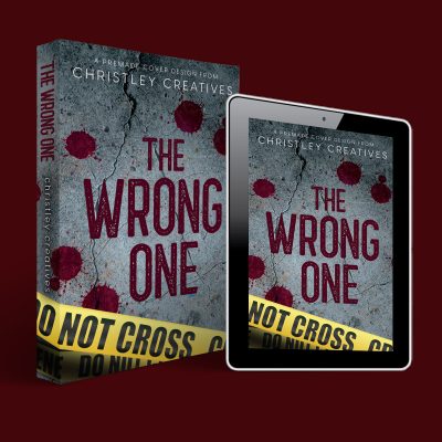 The Wrong One - Premade Dark Romantic Suspense Book Cover from Christley Creatives
