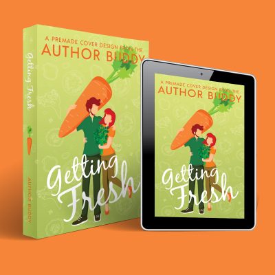 Getting Fresh - Premade Illustrated Contemporary Romance Romantic Comedy Book Cover from The Author Buddy