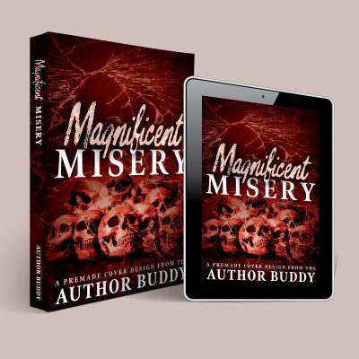 Magnificent Misery - Premade Dark Romance / Romantic Suspense Book Cover from The Author Buddy