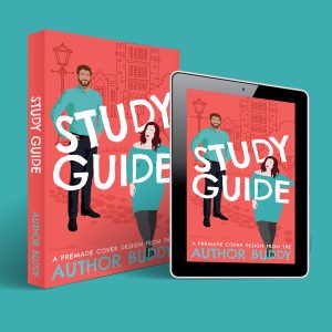 Study Guide - Premade Illustrated Contemporary Romance Romantic Comedy Professor/College Book Cover from The Author Buddy