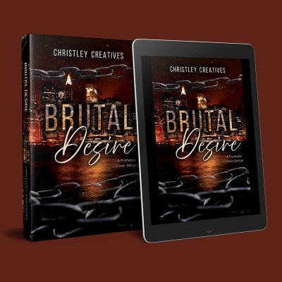 Brutal Desire - Premade Dark Discreet Mafia Romance Book Cover from Christley Creatives