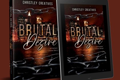Brutal Desire - Premade Dark Discreet Mafia Romance Book Cover from Christley Creatives