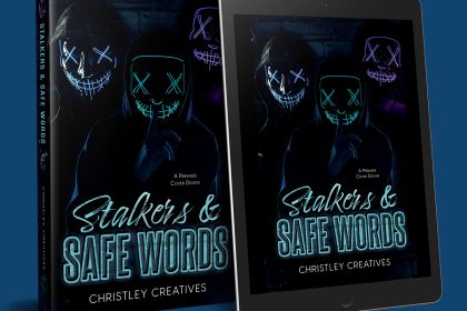 Stalkers and Safe Words - Premade Dark Discreet Romance Book Cover from Christley Creatives