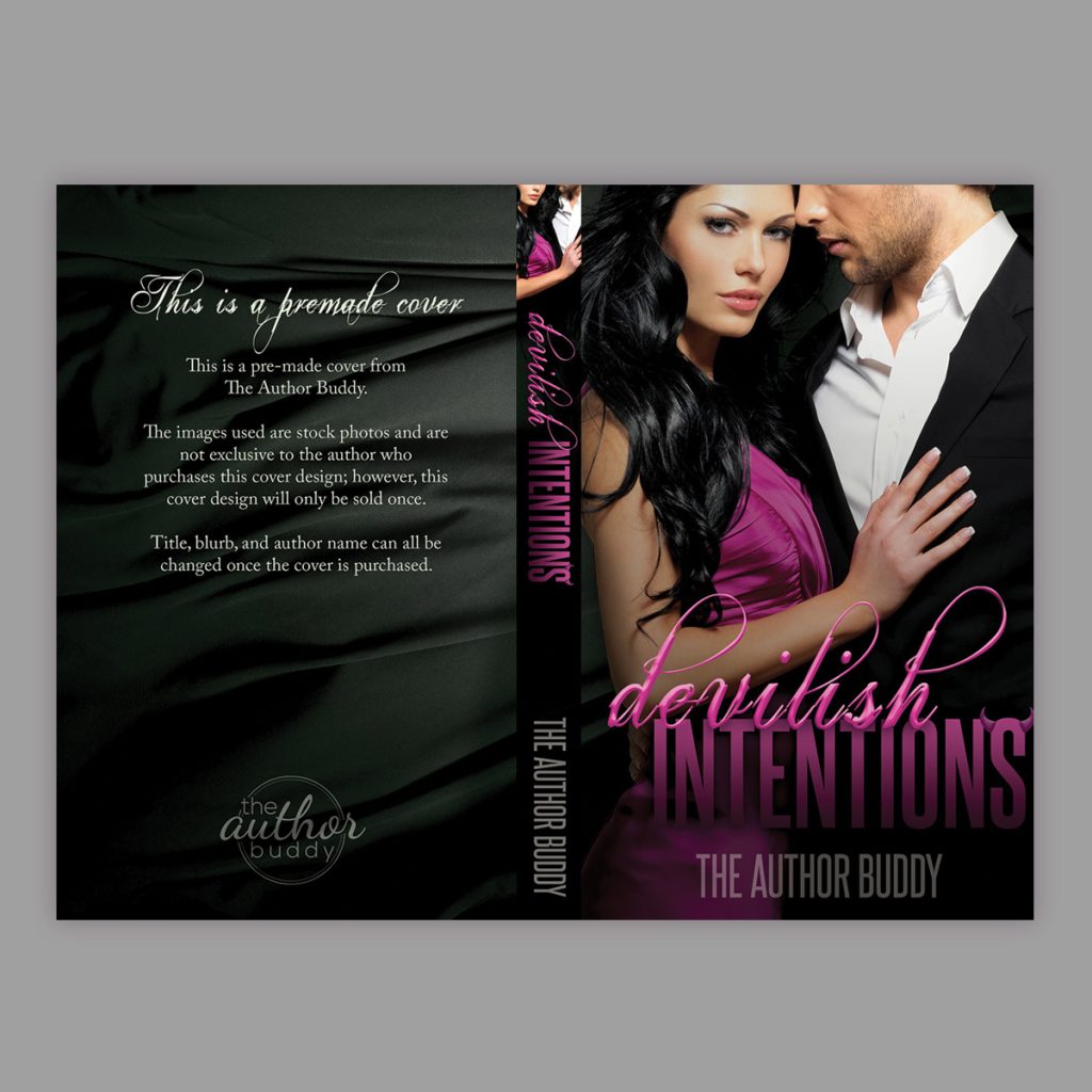 Devilish Intentions – Premade Book Cover Design by The Author Buddy
