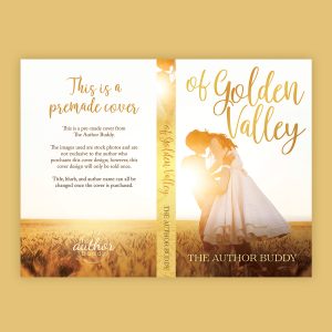 Of Golden Valley - Premade Book Cover by The Author Buddy