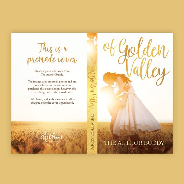 Of Golden Valley - Premade Book Cover by The Author Buddy