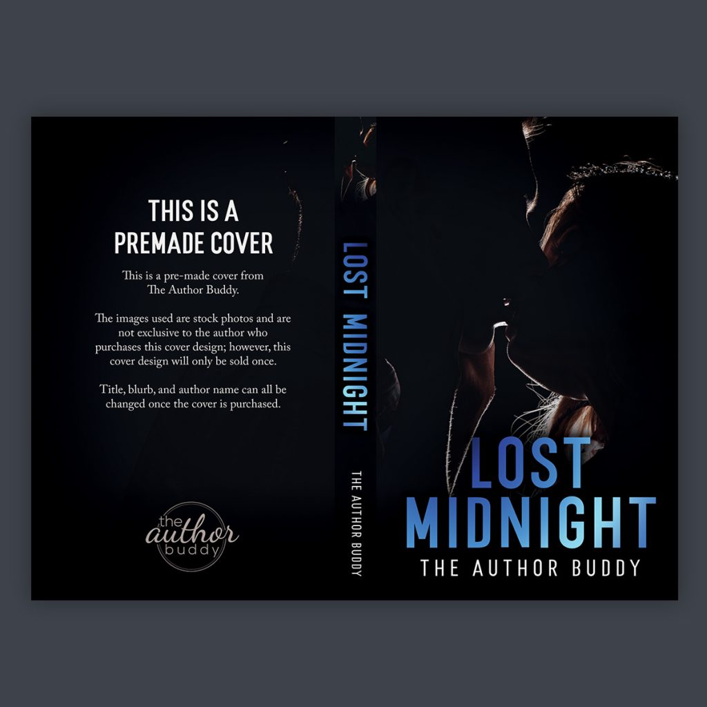Lost Midnight - Premade Romance Book Cover from The Author Buddy