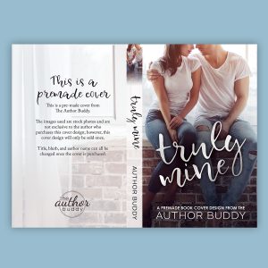 Truly Mine - Premade Contemporary Romance Book Cover from The Author Buddy