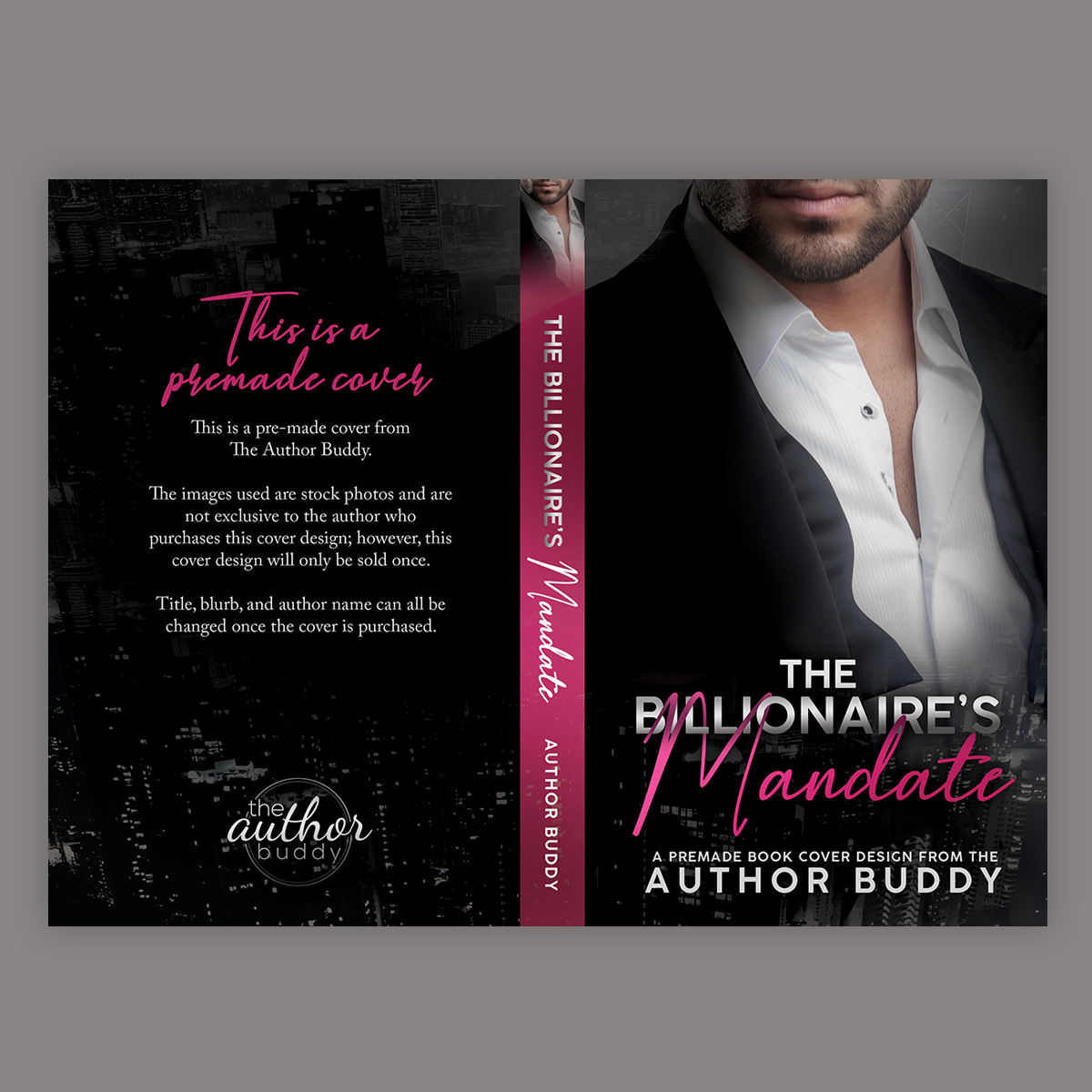 BillionaireSeries_Mandate Billionaire Playmate Trilogy - Premade Billionaire Trilogy Book Covers from The Author Buddy