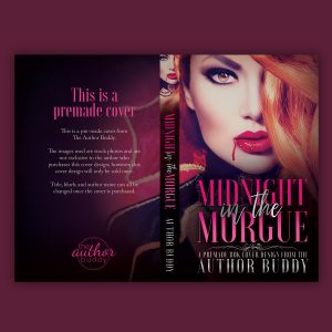 Midnight in the Morgue - Premade PNR NA Vampire Book Cover from The Author Buddy