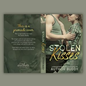 Stolen Kisses - Premade Military Romance Book Cover from The Author Buddy