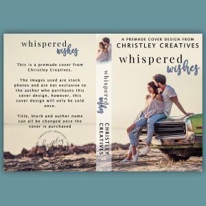 Whispered Wishes - Premade Contemporary Romance Book Cover from Christley Creatives