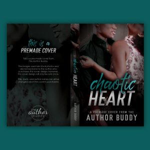 Chaotic Heart - Premade Contemporary Dark Romance Book Cover from The Author Buddy