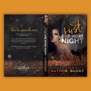 Just One More Night - Premade Contemporary Dark Romance Book Cover from The Author Buddy