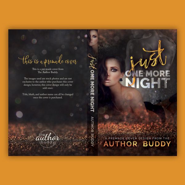 Just One More Night - Premade Contemporary Dark Romance Book Cover from The Author Buddy